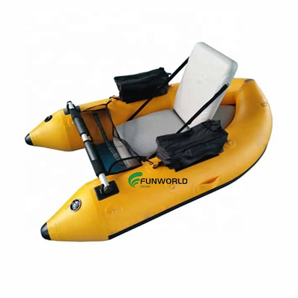 Ifunwod Float Tube Inflatable Fly Fishing Boat Pontoon Belly River