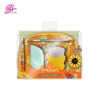 St Future Unique Design Gift Set With Silicone Cleansing Brush Hair Remover Tweezer Blackhead Remover Pvc Bag And Card