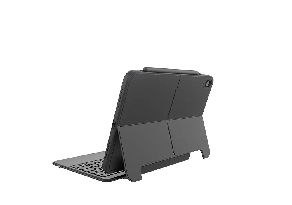 product laudtec 3pin detachable keyboard folio case for ipad pro 13 air 11 works in both portrait and landscape modes with stand pbk344-10