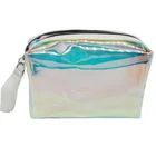 Bag Sequin Clutch Custom Travel Laser PVC Cosmetic Bag Pouch Glitter Makeup Bag Shiny Sequin Cosmetic Clutch Bag