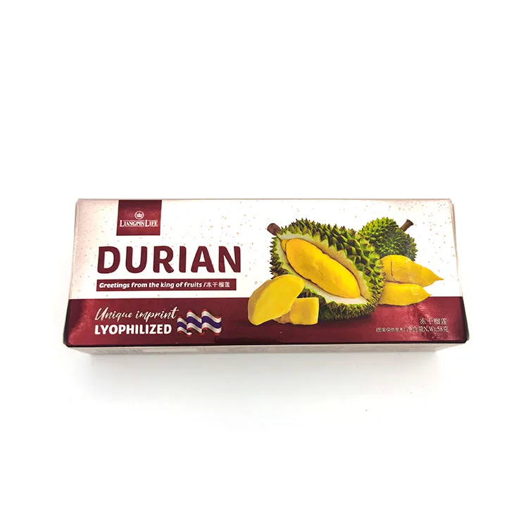 exquisite rectangle lyophilized durian dry fruit