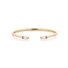 Topaz Topaztopaz Drop Ring Topaz Open Ring Simple Trend Very Popular For Girls 14K Solid Gold Ring