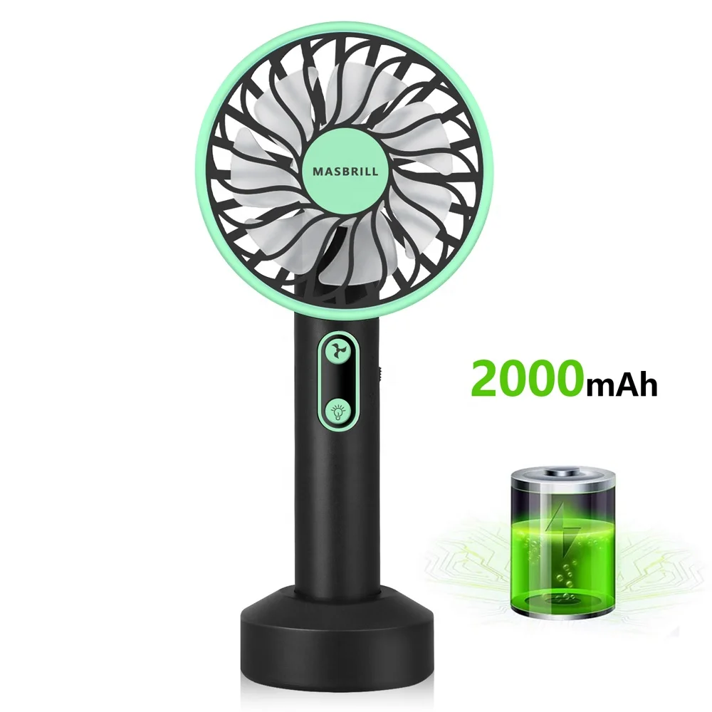 New Design Adjust 180 Degree 2 In 1 Led Light Hand Usb Mobile Mini Fan  Electric Portable Rechargeable Handheld Fan With Lamp - Buy Handheld Fan,Rechargeable  Fan,Portable Rechargeable Handheld Fan Product on