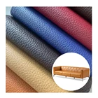 Waterproof Classic Sofa Synthetic Leather Chemical Resistant Designer Artificial Rexine Sofa Leather Set Materials