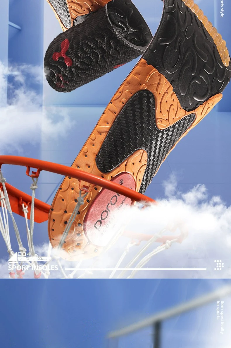 Hd8a6e6b1d03f462fa07180995f485dcaI Running Sports Insoles with Enhanced Grip & Shock Absorption
