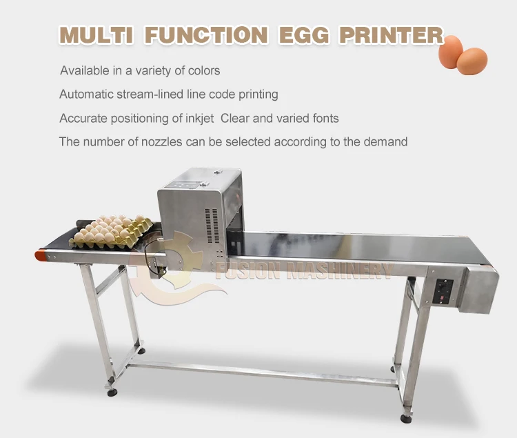 High quality egg inkjet printer/egg tray printing machine/egg code printing machine for sale