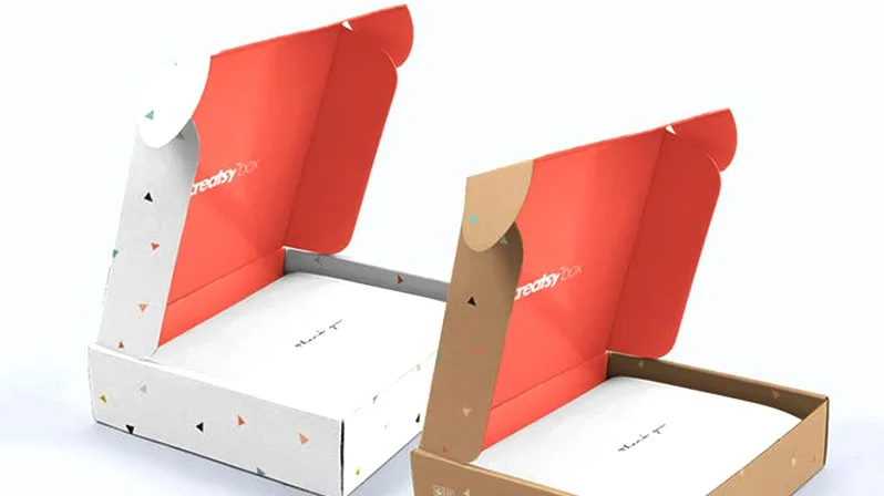clothing cardboard cosmetic gift holographic packaging box