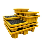 Pallet Spill Contain Pallet Safe Storage Virgin HDPE Spill Containment Pallet