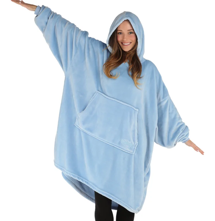 snuggly hooded blanket