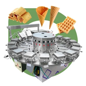 Commercial Industrial Icecream Wafer Stroopwafel Equipment Waffle Egg