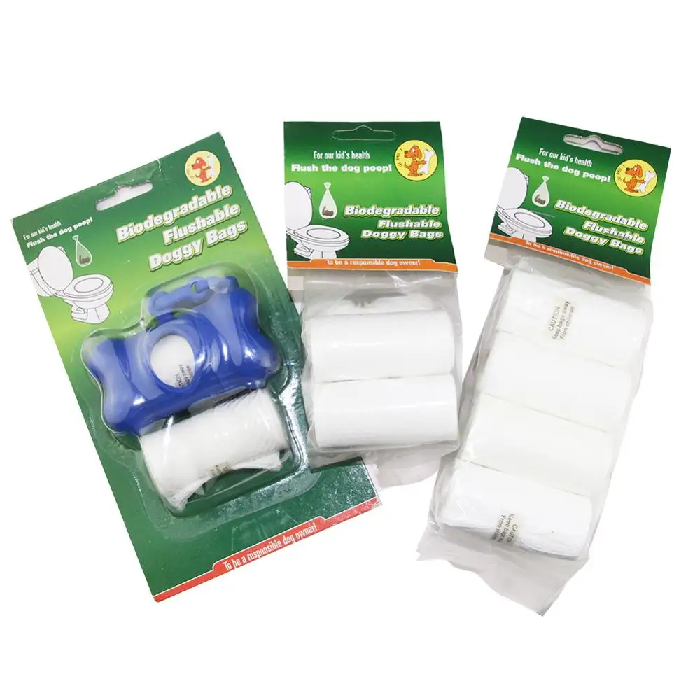 flushable dog poop bags