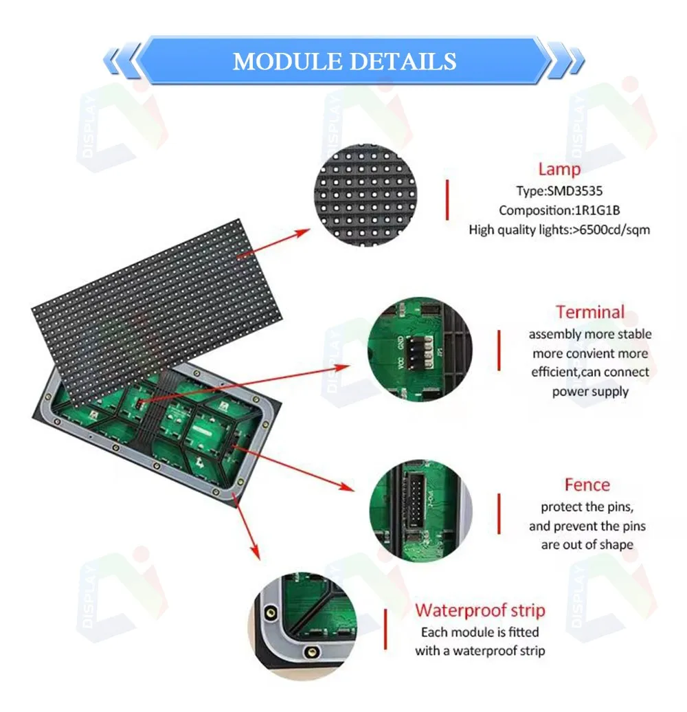 High Quality Soft Sport Arena Events Field P6-Stadium-Videos-Outdoor-LED-Display for Football LED Screen Mobile Digital Signage manufacture
