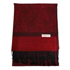 Paisley Shawl Pashmina Shawl Women Women Hijab Jacquard Paisley Pashmina Scarf Shawl Wrap Stole