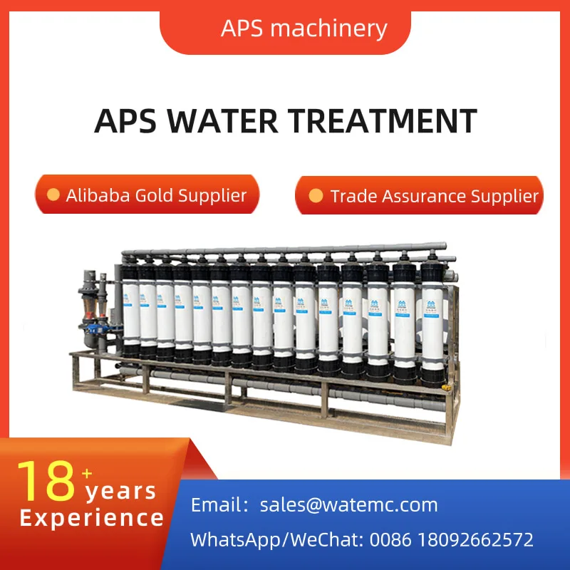 Uf Ultra Filter Water Treatment Plants Mineral Water Plant Machine