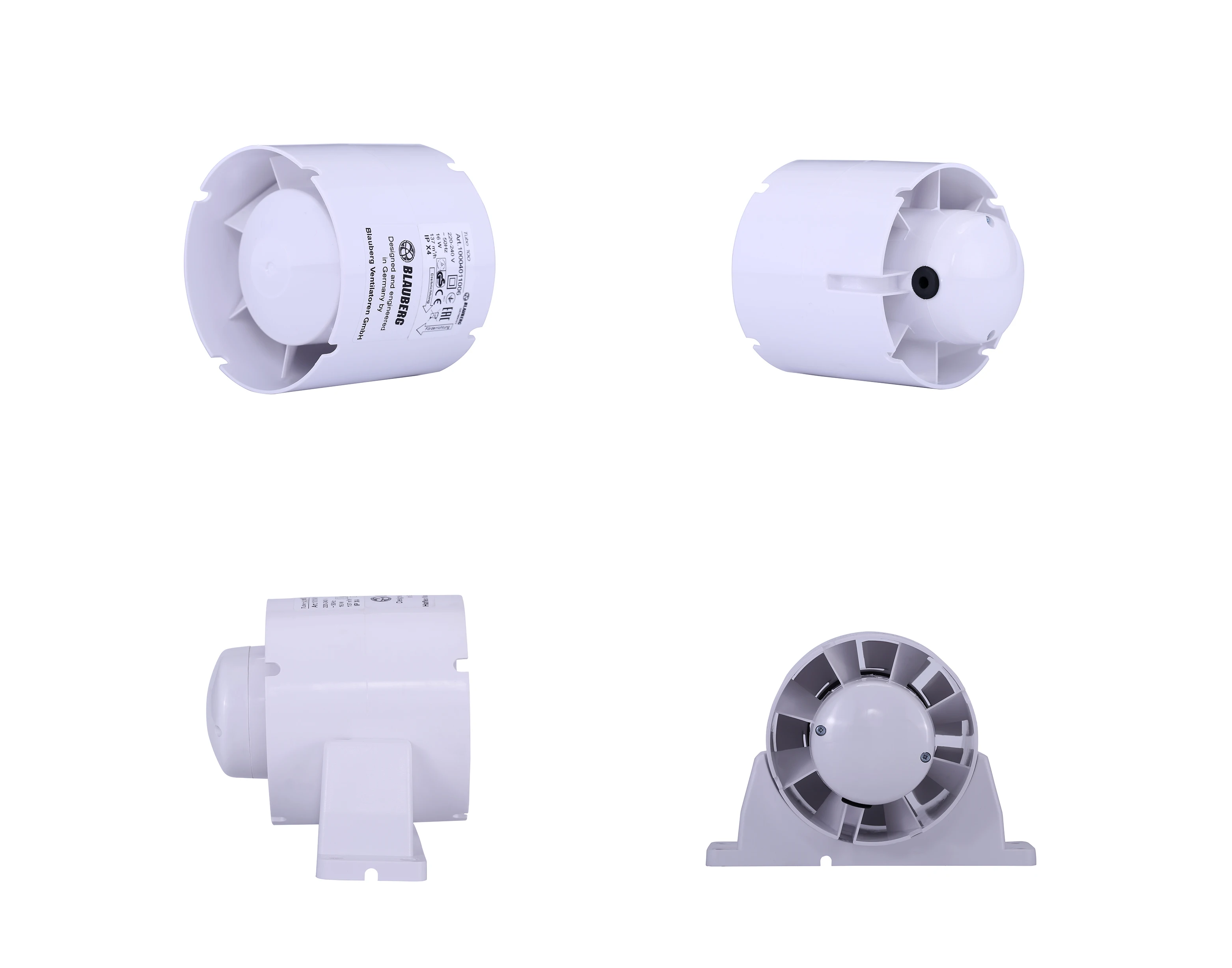 Inline Duct Fan, 5'', Axial, Plastic - detail 8