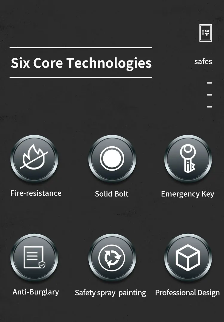 CEQSAFE Best Fireproof Waterproof Mechanical Fireproof Safe Deposit Box supplier