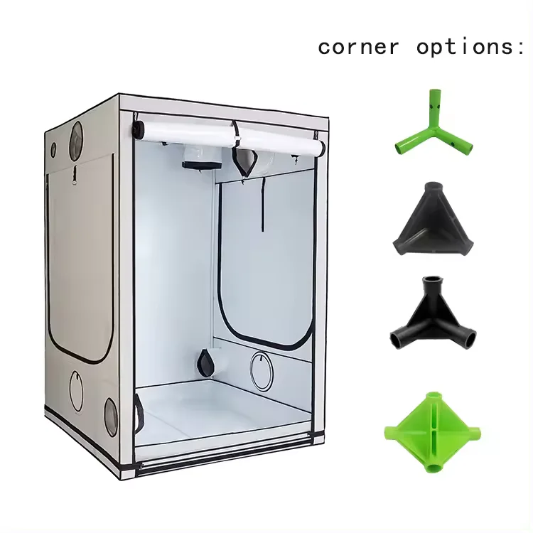 Indoor Hydroponics 600d 1680d Mylar Fabric White Liner 80x80x160cm Grow Zelt Growbox Grow Box Grow Tent for Plant Growth