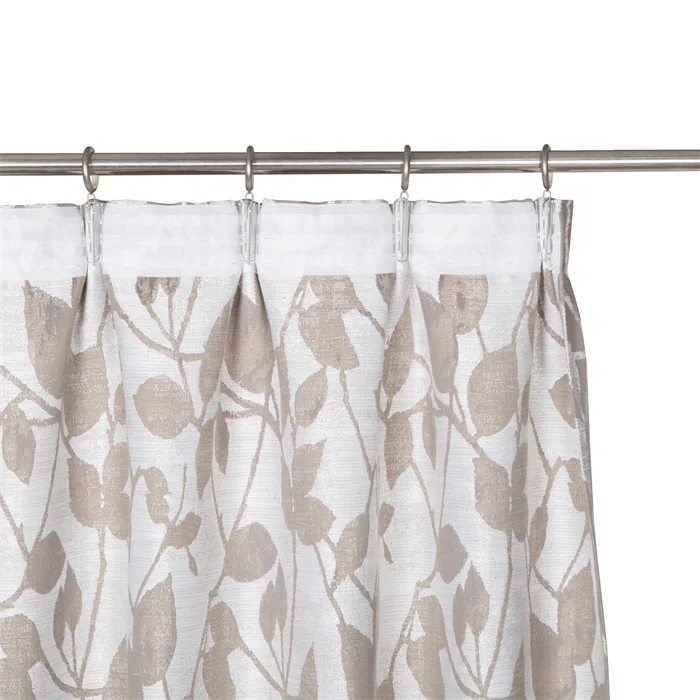 Classic embroidered jacquard window curtain, heavy weight curtains for the living room ready made