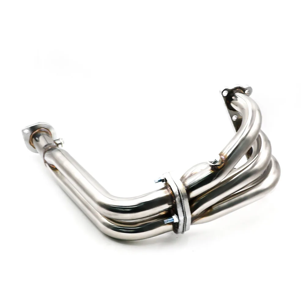 Stainless Exhaust Manifold Header For 88-00 Honda Civic D-series EJ/EG/EH/EK D15 In | Whizz Exhaust Pipe Connector - Foto 8