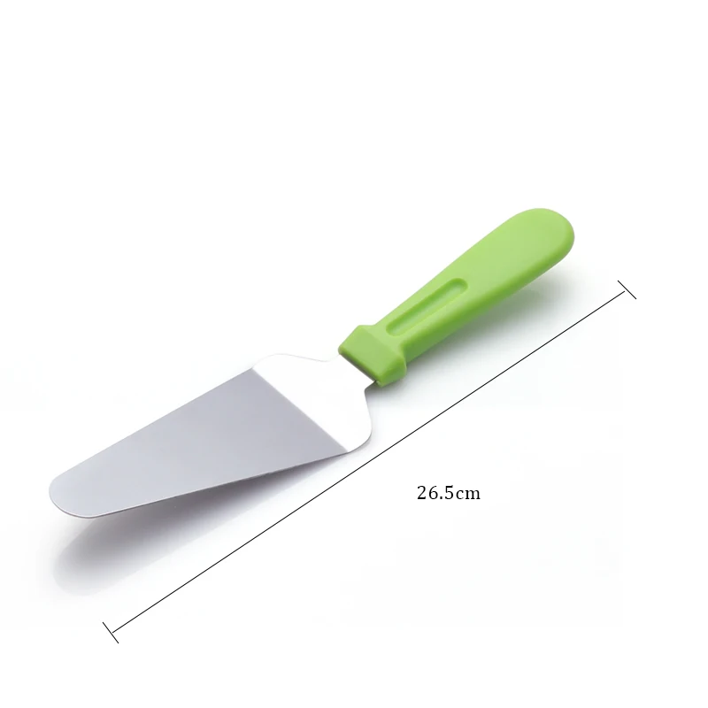 support custom logo cake palette knife icing spatula triangular scraper butter spatula cake tool