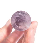 Natural Wholesale Natural Amethyst Butt Plug Body-Safe Purple Anal Butt Plug Smooth Tapered