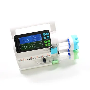 Lexison Veterinary Equipment: PRSP-S5000 High Quality Most advanced Veterinary use Electric Dual Channel Syringe Pump