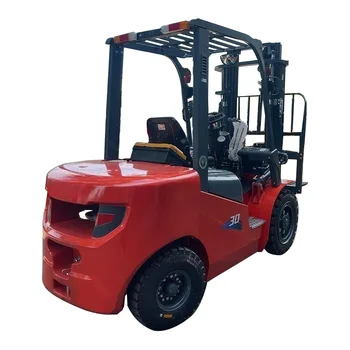 Hot Sale CPCD30 3 Ton Diesel Forklift New with Diesel Engine Power Source for Retail Restaurants and Printing Shops