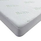 Bamboo Mattress Protector Mattress Manufacturers Of Twin/Full/Queen/King Size Waterproof Air Layer 100% Bamboo Mattress Protector