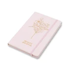 Book Book 2021 Fitness 2021 Pink Manifestation Journal Custom Logo Custom Journal Date Book