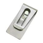 Clip Metal Money Clip Custom Metal Magnetic Mens Metal Money Clip Chrome Finish Brass Logo Metal Stainless