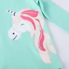 Cotton Printed Skin Friendly Kids Clothes Girls Sequin Horse Embroidery Hoodie Dress Kids Soft Cotton A-Line Dress