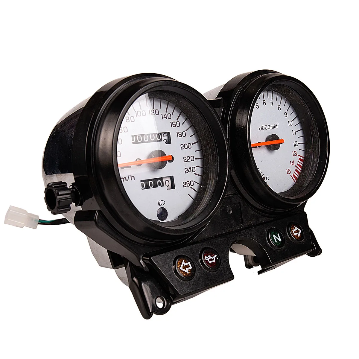 Motorcycle Accessories Speedometer Tachometer Instrument Gauge For