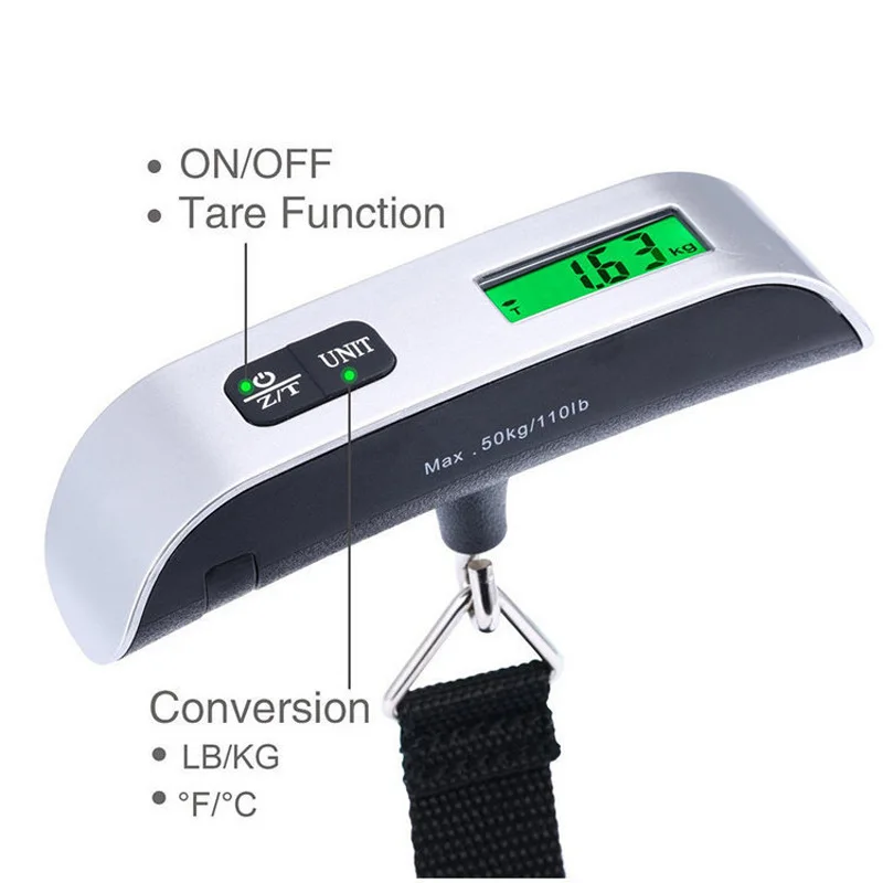 Balance Numérique Portable avec Affichage LCD Électronique-0