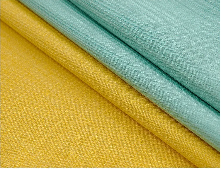 Northern Europe simple solid color curtain fabric blackout and sun-resistant for living room custom