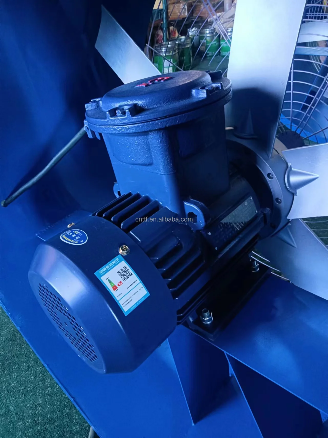 Temperature Proof Axial Fan, 800mm, Ducted - detail 8