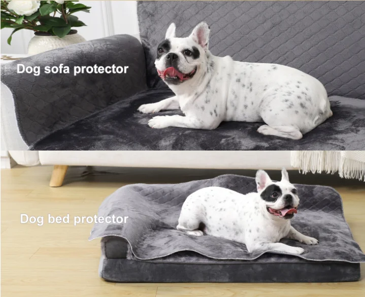 product 2pk solid flannel fleece soft surface absorbent waterproof dog washable reusable pet dog training pad pet pee urine pad-51