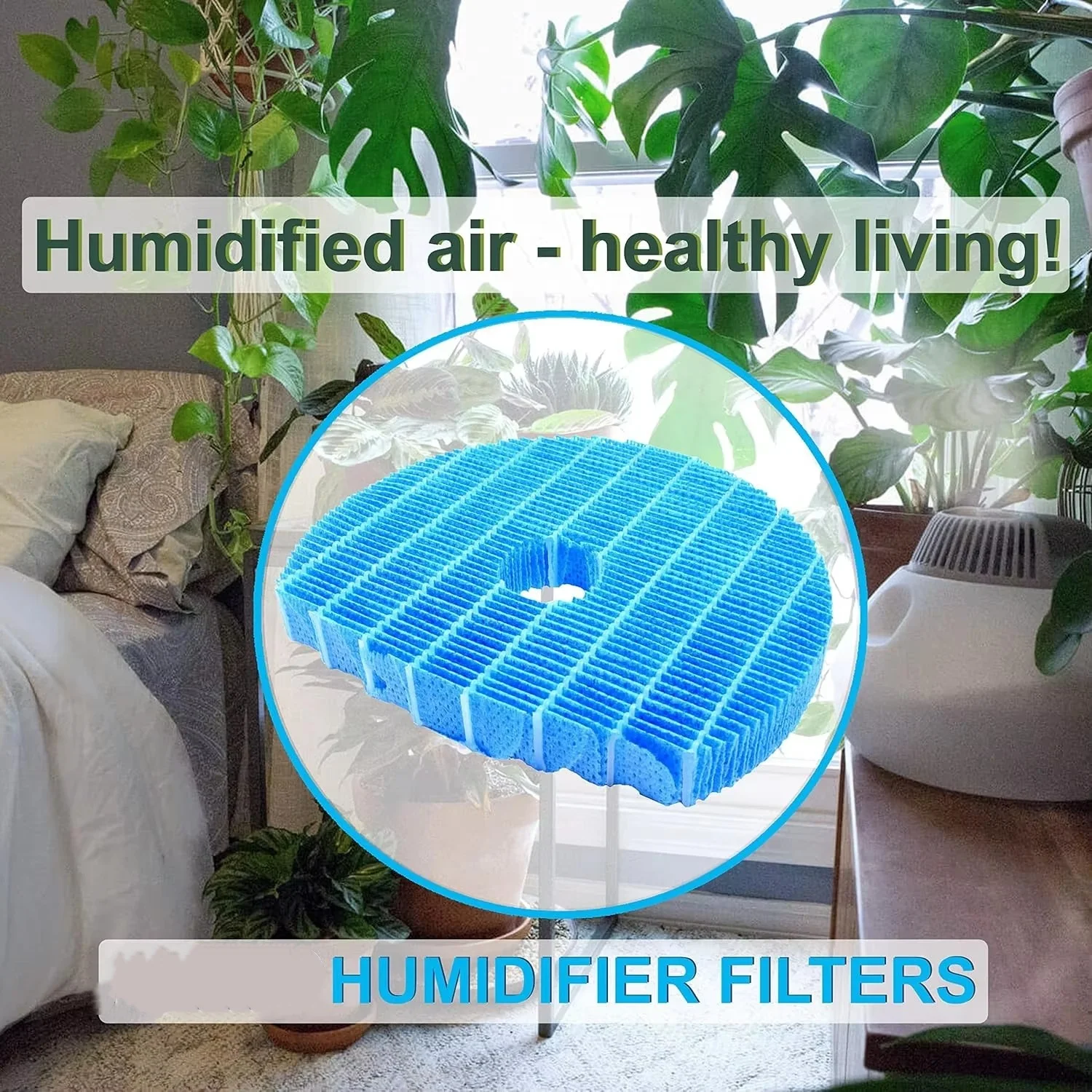 Walson Customized Humidifying Wick Filter Element Compatible with Sharp KC-C70U/KC-C100U/KC-C150U/KC850U/KC860U/KZFZC100MFU factory