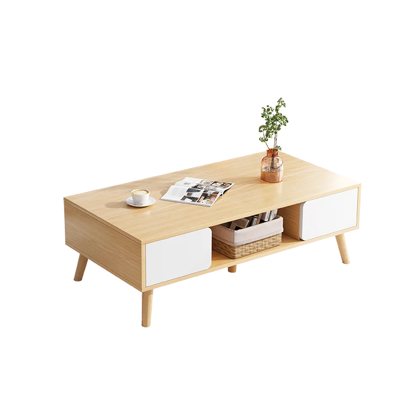 Home Decor living room Low height Couch Center Coffee Table with drawer