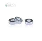 Cap For 20mm Aluminum Crimp Cap White PTFE/White Silicon Septa For 10mL GC Crimp Headspace Vials