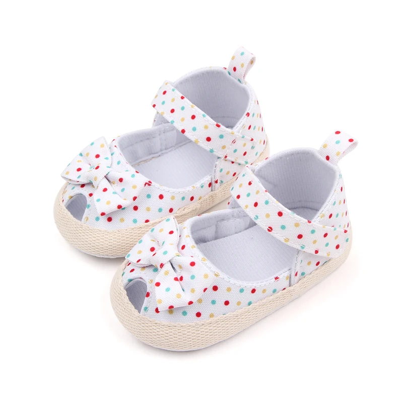 Baby Shoes Summer 0-1 Year Old Baby Soft Soled Sandals Walking Shoes Fish Mouth Girl Baby Shoes supplier