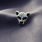 Stud Earrings European And American Sexy Panther Head Stud Earrings