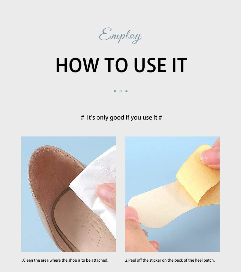 Custom 4D Silicone Heel Patch Wholesale for High Heels Custom 4D Silicone Heel Patch Wholesale for High Heels
