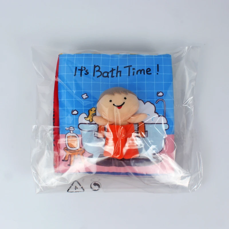Cloth book for infant wisdom. Baby bath books educational toys B079A