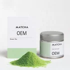 Green Tea Powder Organic Tin Packed Matcha Private Label Organic Green Matcha Tea Powder With High Theanine