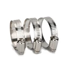 Clamps 304 American Type Stainless Steel Hose Clamps German Type Pipes Clamps Clips