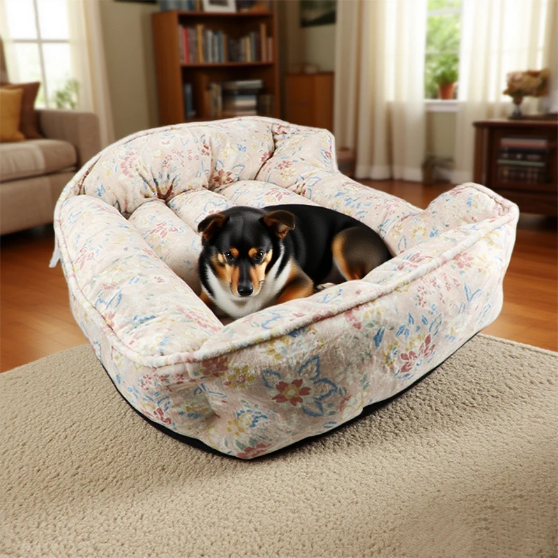 Small Dogs Animal Cats Beds Wholesale Cat Sleeping Beds Eco-Friendly Large Dog Bed Soft and Pet Product with Animal Pattern Hd910ff8d8be942248d68db45d59883a4Z