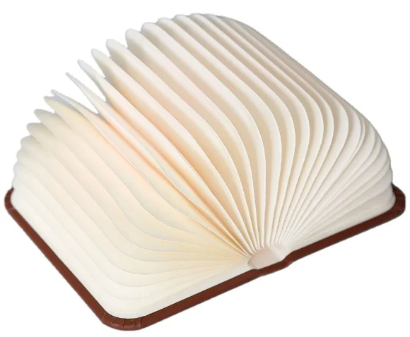 mini folding book lamp