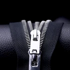 Zipper Custom Zipper SAB Metal Zipper With Custom Zipper Puller For Garments