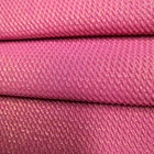 Pink Sakura Pink Shinny Gold Shimmer 96% Polyester Bullet Liverpool Plain Fabric Knit