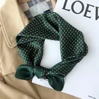 Latest 2021 Spring Latest Fashion Square Silk Scarf For Women